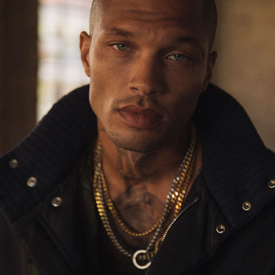 Jeremy Meeks, the former model convict designing jewels (with handcuffs) with SEVEN50