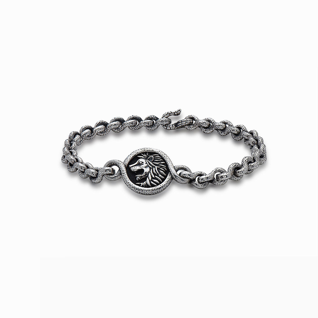 LION COIN CHAIN BRACELET- Josh Mario John with DEARSAINTS for