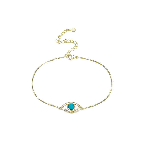 Maor-Luz-x-SEVEN50-18k-Gold-Plated-sterling-silver-turquoise-evil-eye-scapular-bracelet-