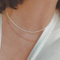 Pearl Beads Chocker Necklace