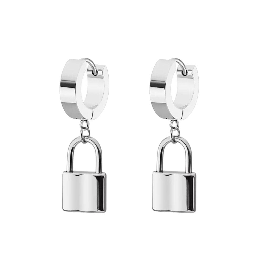 LOCK EARRINGS – SEVEN50