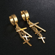 stainless-steel-men-women-triple-cross-pendant-hoop-earrings-by-seven50-2